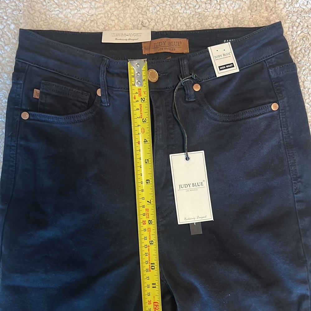 Judy Blue Tummy Control‎ Skinny Jeans - Navy - Picture 8 of 12